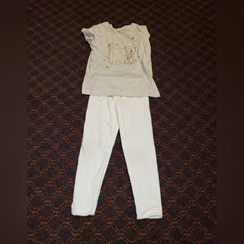 Girls size xs (4-5) two piece outfit